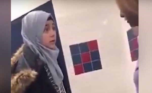 حمله به دانش‌آموز محجبه سوری در آمریکا +فیلم