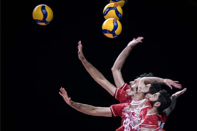 سقوط والیبال ایران در رده بندی جهانی