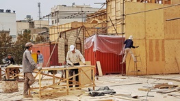 بازسازی تهران دهه۳۰ و کربلای سال۶۱ +عکس
