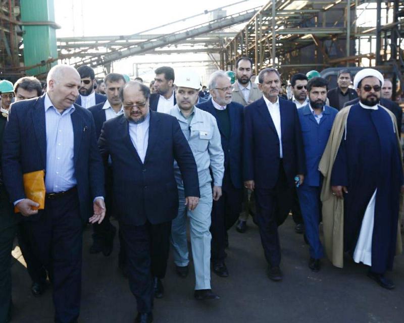 جهانگیری: انحصار فناوری آهن اسفنجی از اختیار آمریکا خارج شد/ خوزستان امروز مرکز صنعت انرژی کشاورزی و آب ایران است 