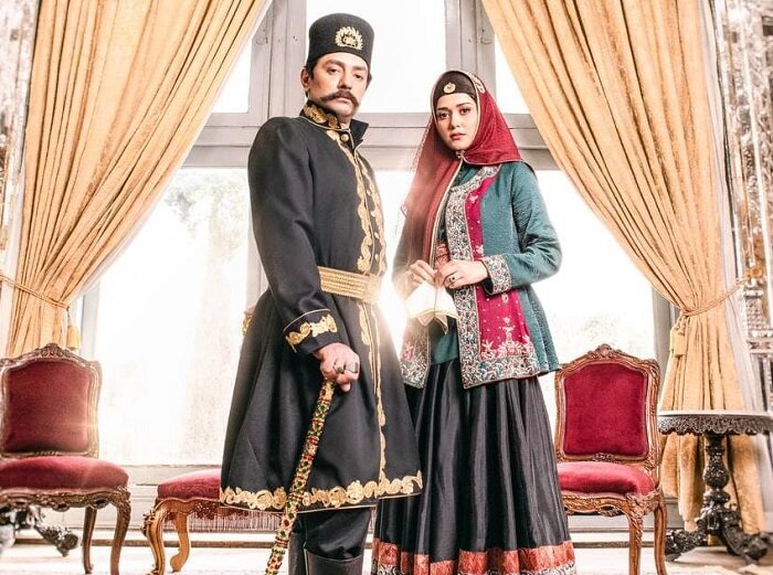 سلفی زنان حرمسرای ناصرالدین شاه در سریال جیران 