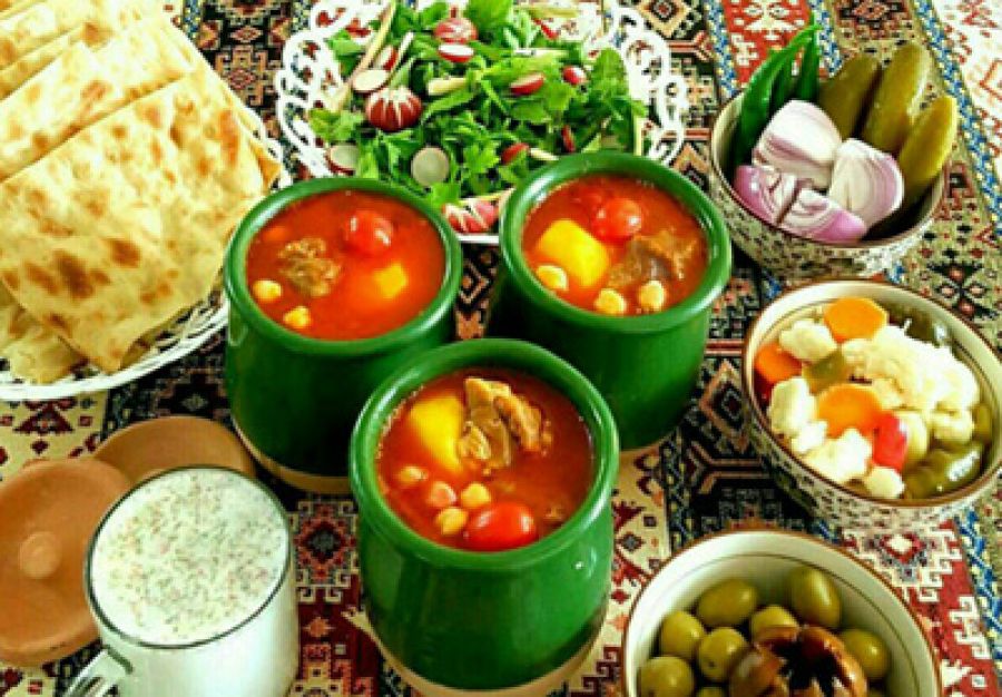 احیای منوی غذاهای ایران باستان