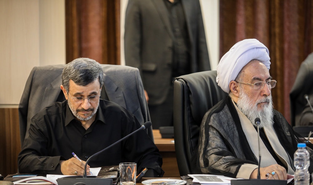 احمدی نژاد در جلسه امروز مجمع تشخیص مصلحت نظام +عکس