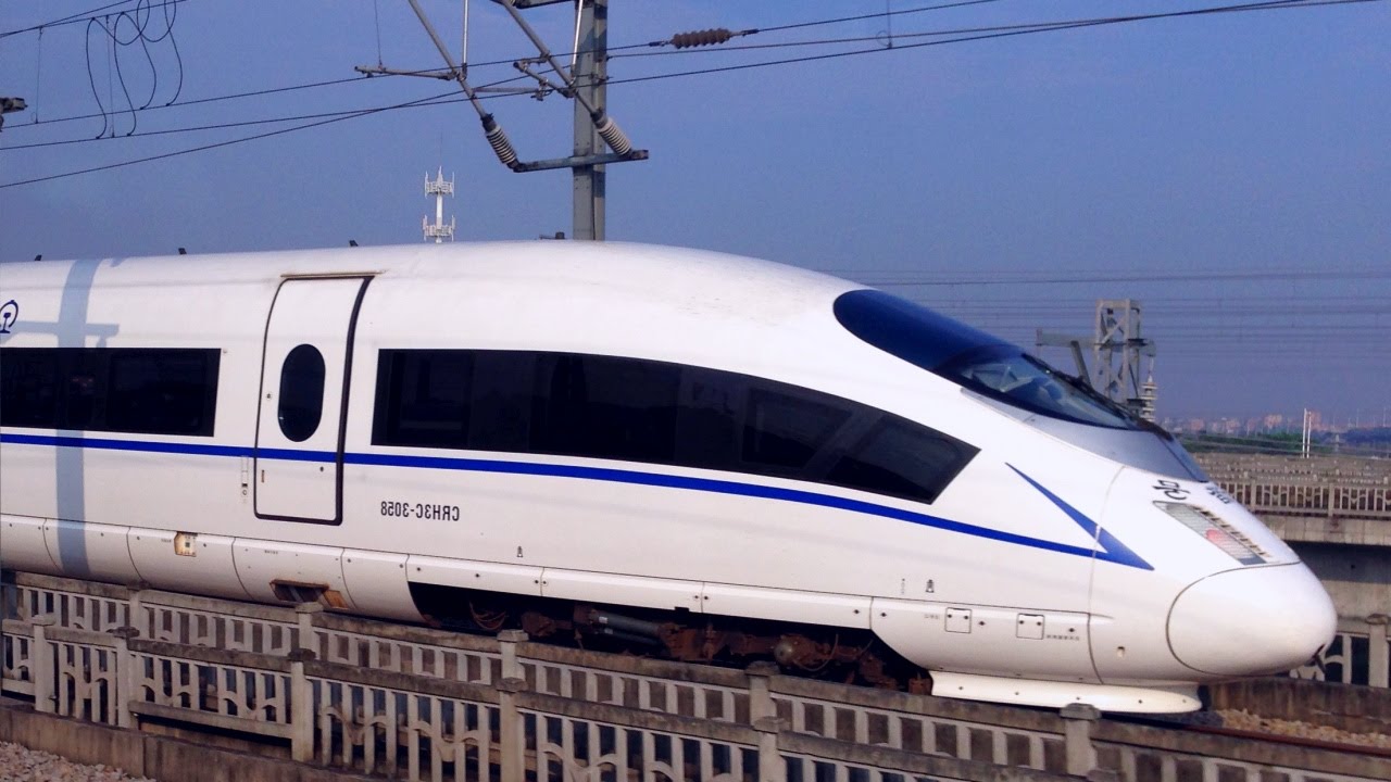 میزان لرزش در قطارهای سریع چینی!
