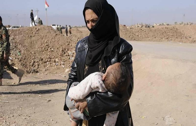 زن عراقی برده داعش، به خانه برگشت