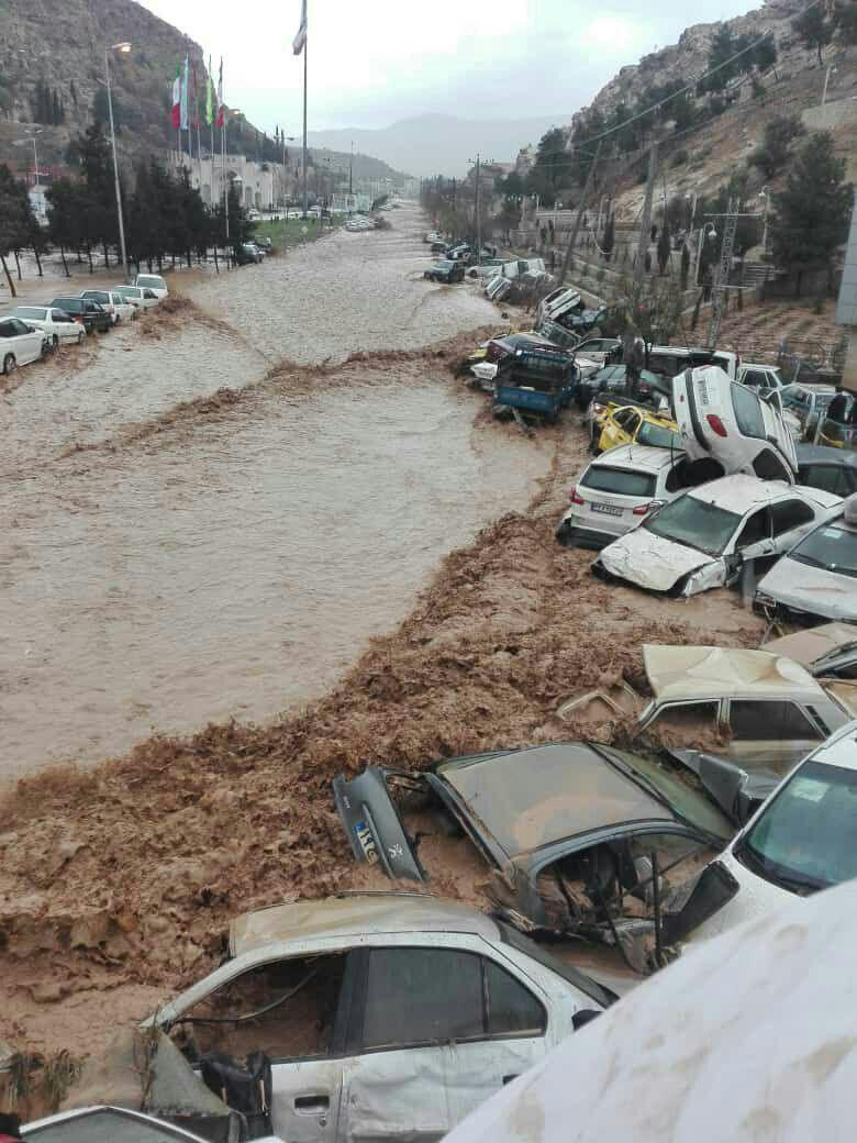 سیلاب شیراز چند قربانی گرفت؟