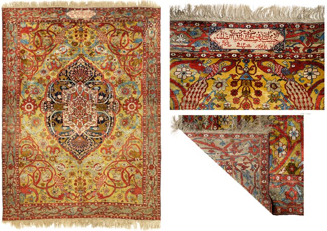 فروش ۲.۸میلیارد تومانی فرش قاجاری در لندن