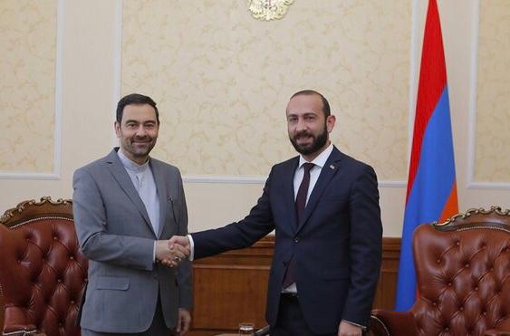 دیدار سفیر ایران با رییس مجلس ملی ارمنستان
