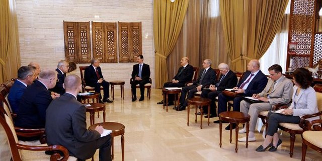 بشار اسد با فرستاده ویژه پوتین دیدار می‌کند 