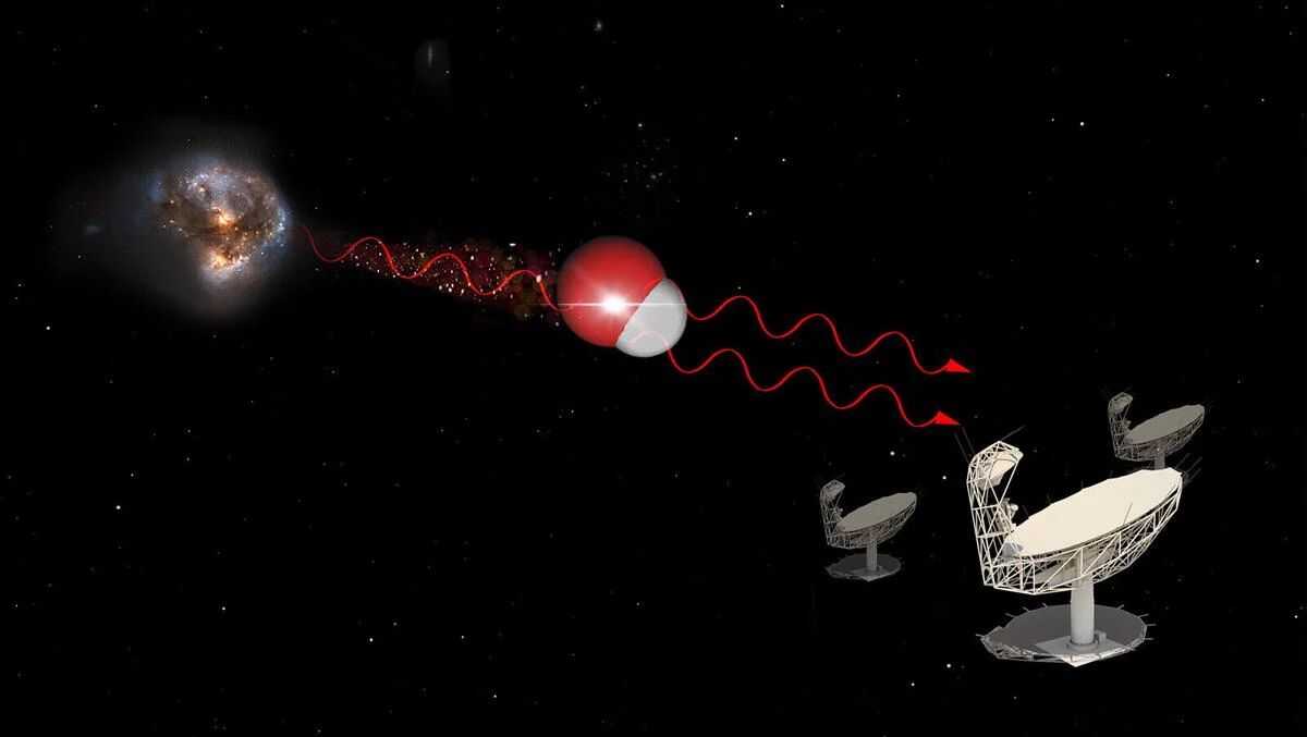 اخترشناسان امواج لیزری قوی را در فضا کشف کردند