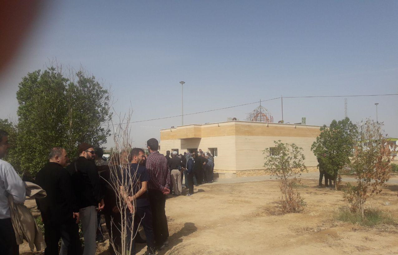 صف‌های طویل سرویس بهداشتی در مرز مهران +تصاویر 