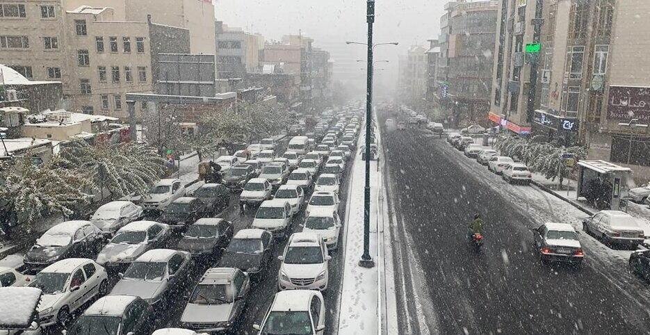 افزایش قابل توجه تردد خودرو در ساعت پیک ترافیک تهران