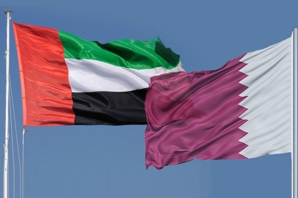 دیدار تاریخی امیر قطر و حاکم امارات
