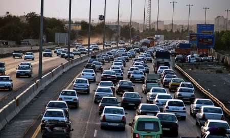  ترافیک سنگین در جاده های البرز
