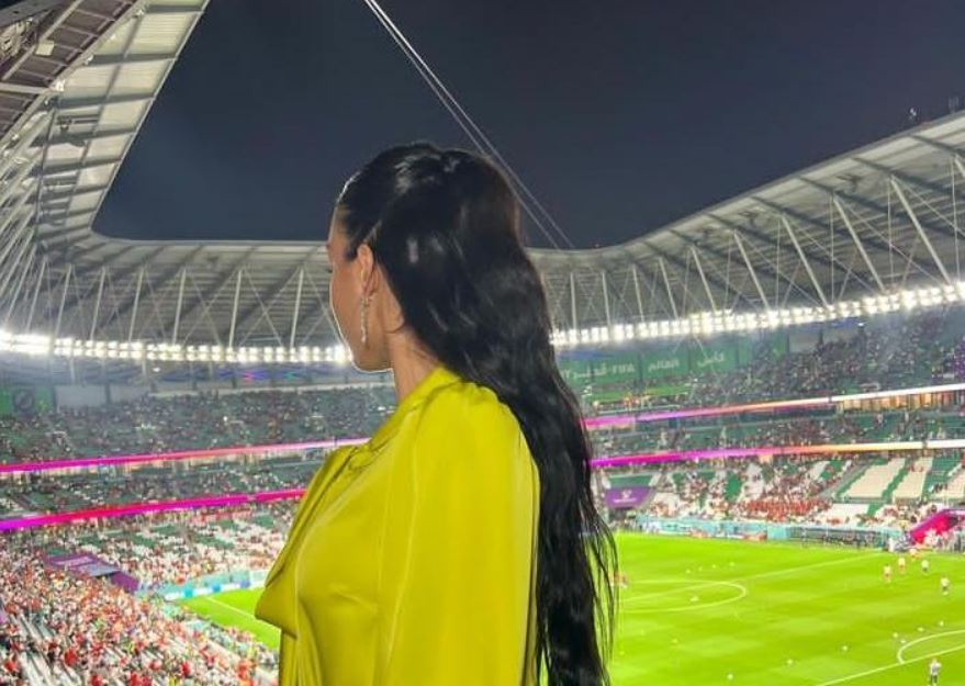 استایل جنجالی جورجینا، نامزد رونالدو در جام جهانی قطر + عکس