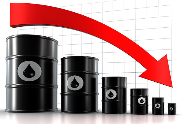 کاهش بهای نفت جهانی