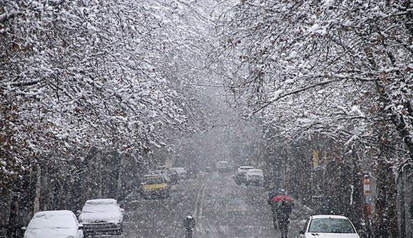 پیش‌بینی بارش پراکنده برف و باران در تهران 