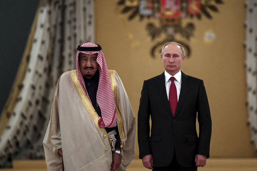 هدیه عجیب پوتین به پادشاه عربستان
