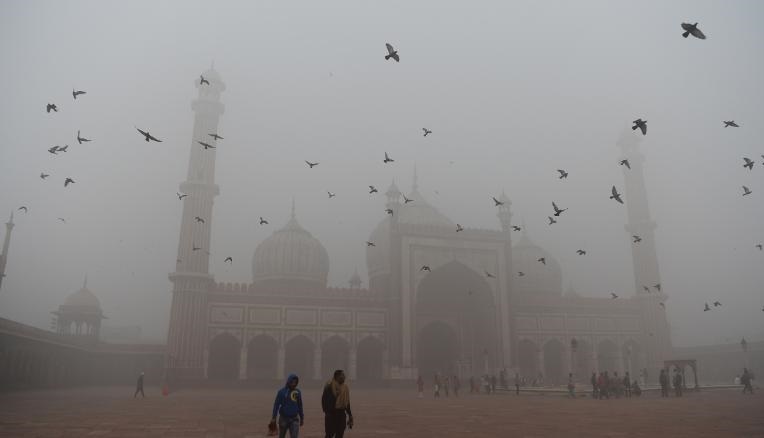  تصویری هولناک از آلودگی‌هوا در  پایتخت هند 