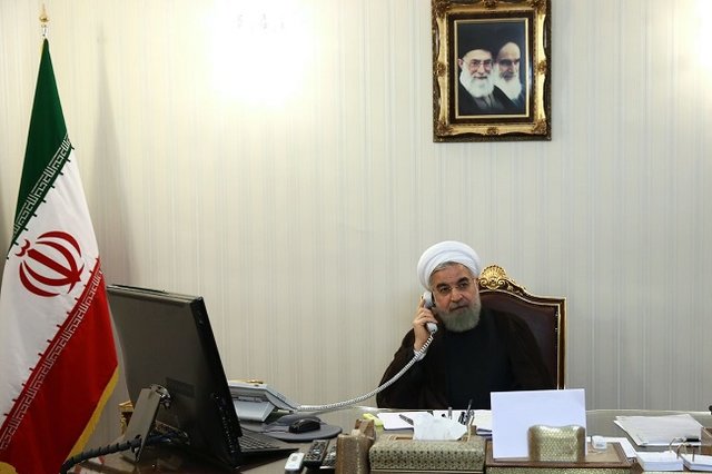  تماس تلفنی روحانی با اردوغان