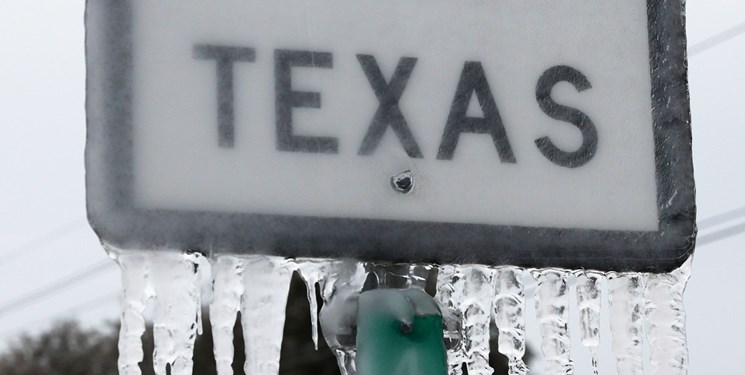 نصف شدن تولید گاز تگزاس با یخبندان