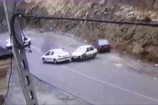 مجازات متخلفان ریختن گازوییل در جاده چالوس 