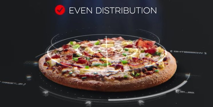 کنترل کیفیت پیتزا با هوش مصنوعی +عکس