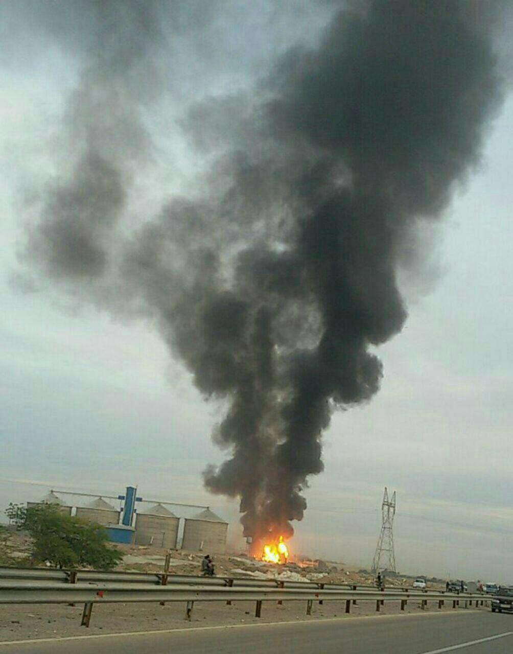 انفجار مهیب مخزن «ال پی جی» در دزفول