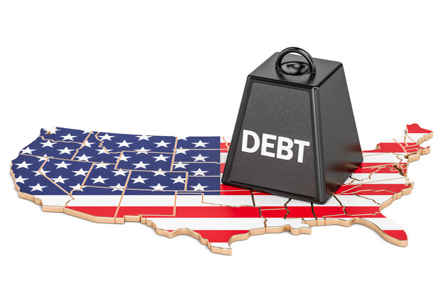 بدهی آمریکا سال آینده از اقتصادش بزرگتر می‌شود