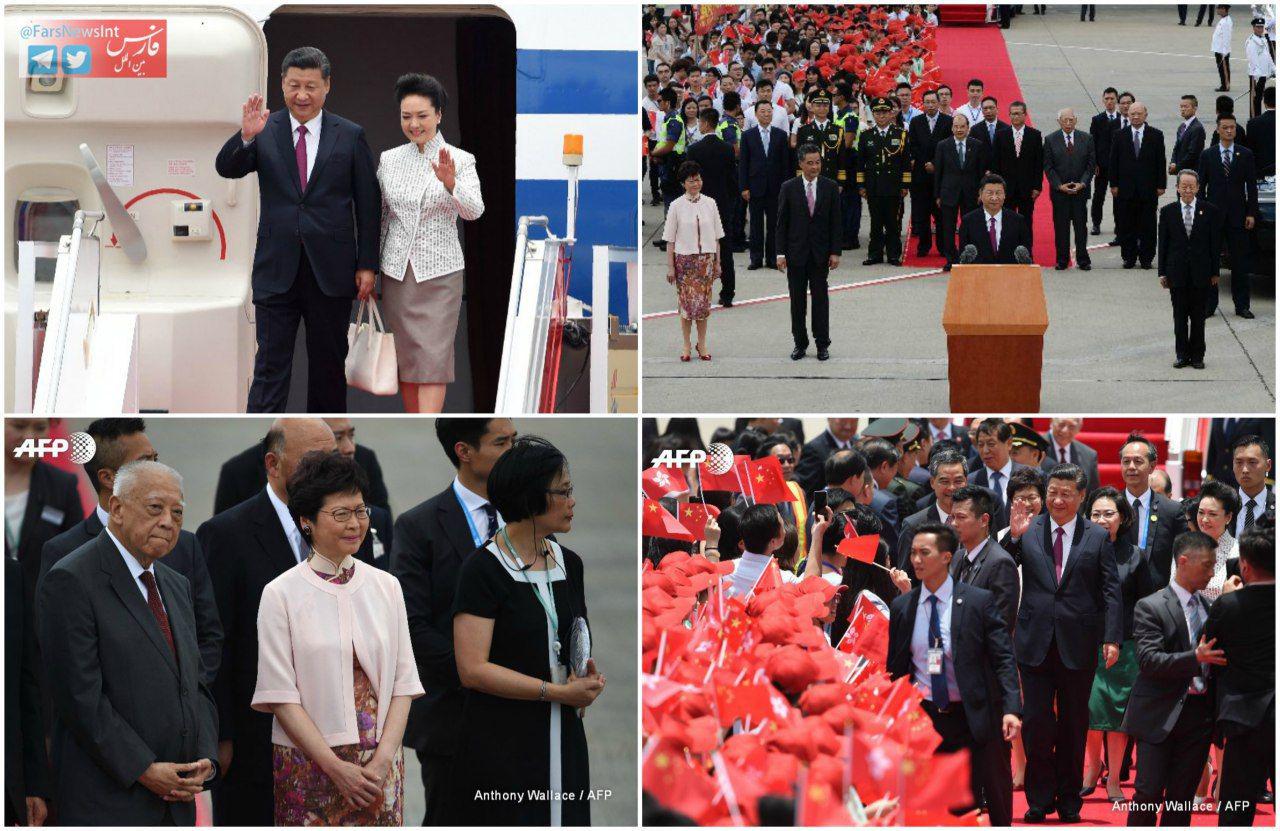 حضور رییس جمهور چین در سالگرد استقلال هنگ‌کنگ از انگلیس