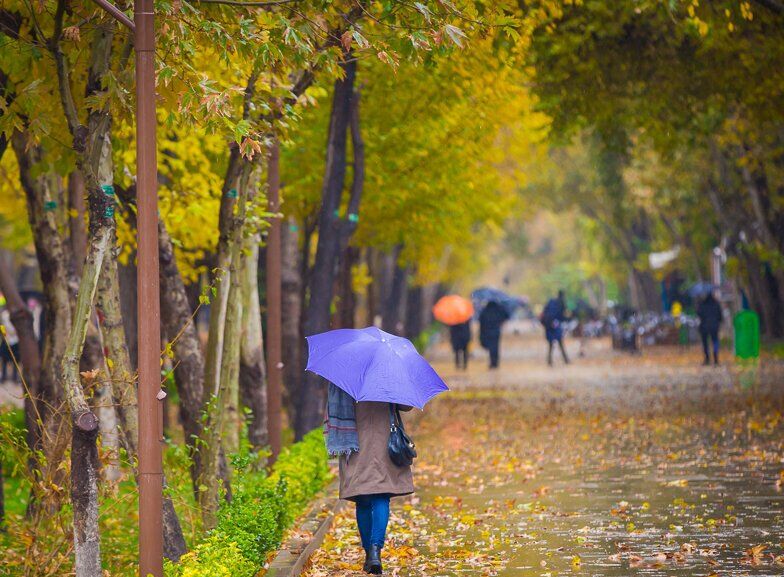 تهران امروز بارانی است
