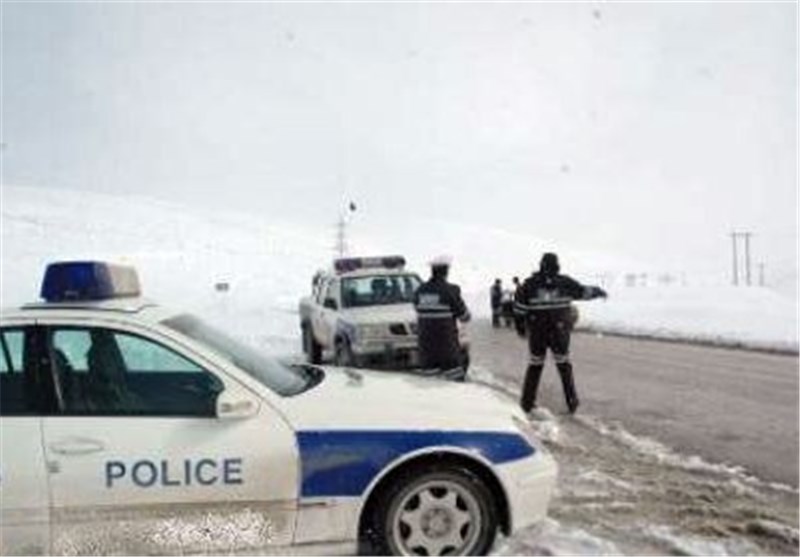 وقوع کولاک برف در محورهای تهران به چالوس و هراز