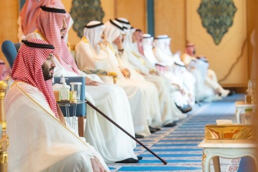  پادشاه و ولیعهد عربستان در نماز عیدفطر + عکس