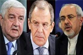 برگزاری مذاکرات سه‌جانبه وزیران خارجه ایران، روسیه و سوریه