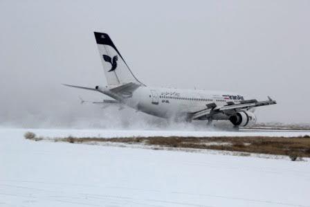 آخرین وضعیت پرواز فرودگاه‌ها پس از بارش برف امروز