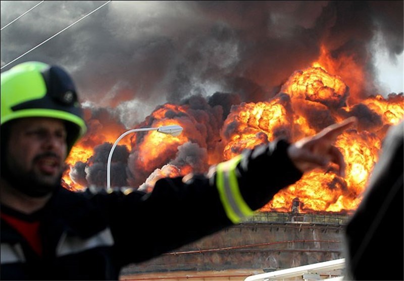 آتش‌سوزی در کارخانه فولاد دزفول حادثه آفرید