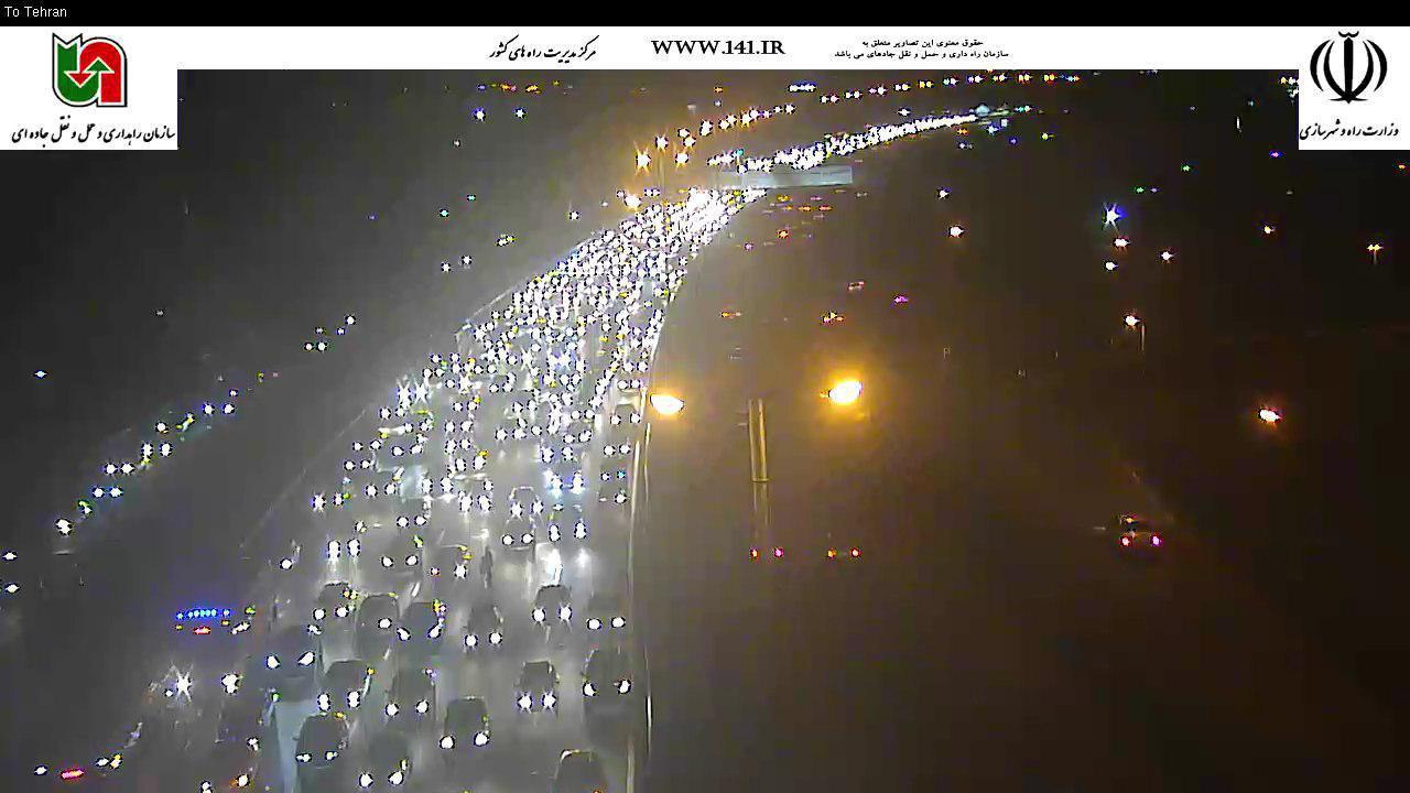 وضعیت ترافیک آزادراه تهران کرج +عکس
