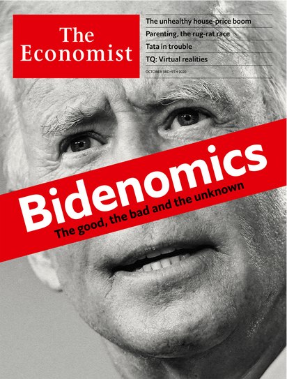 جوبایدن؛ روی جلد اکونومیست