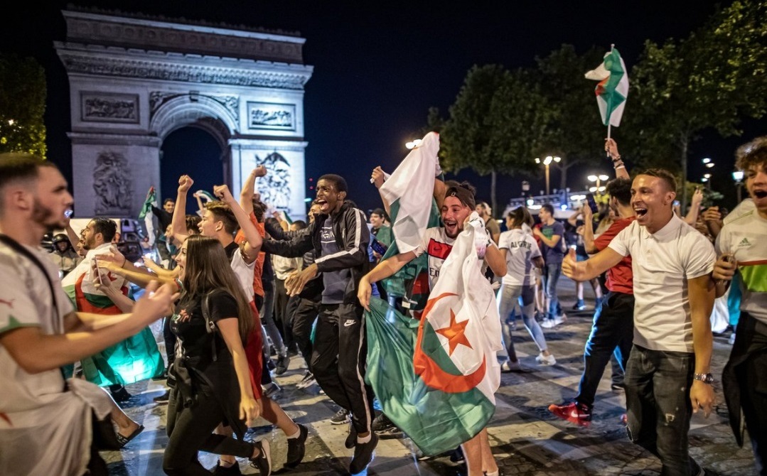 اتفاق‌های عجیب بعد از قهرمانی الجزایر در فرانسه +فیلم 