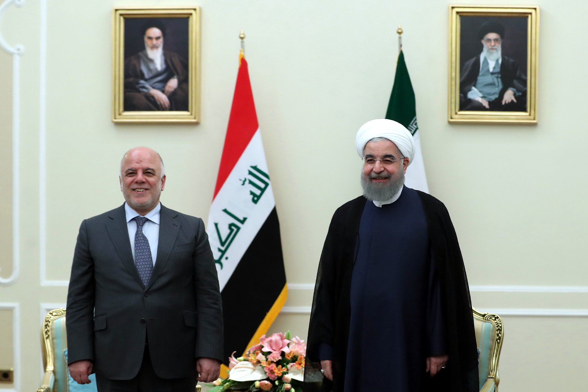 روحانی: تهران به دنبال روابطی مستحکم و همه جانبه با ‏بغداد ‏است