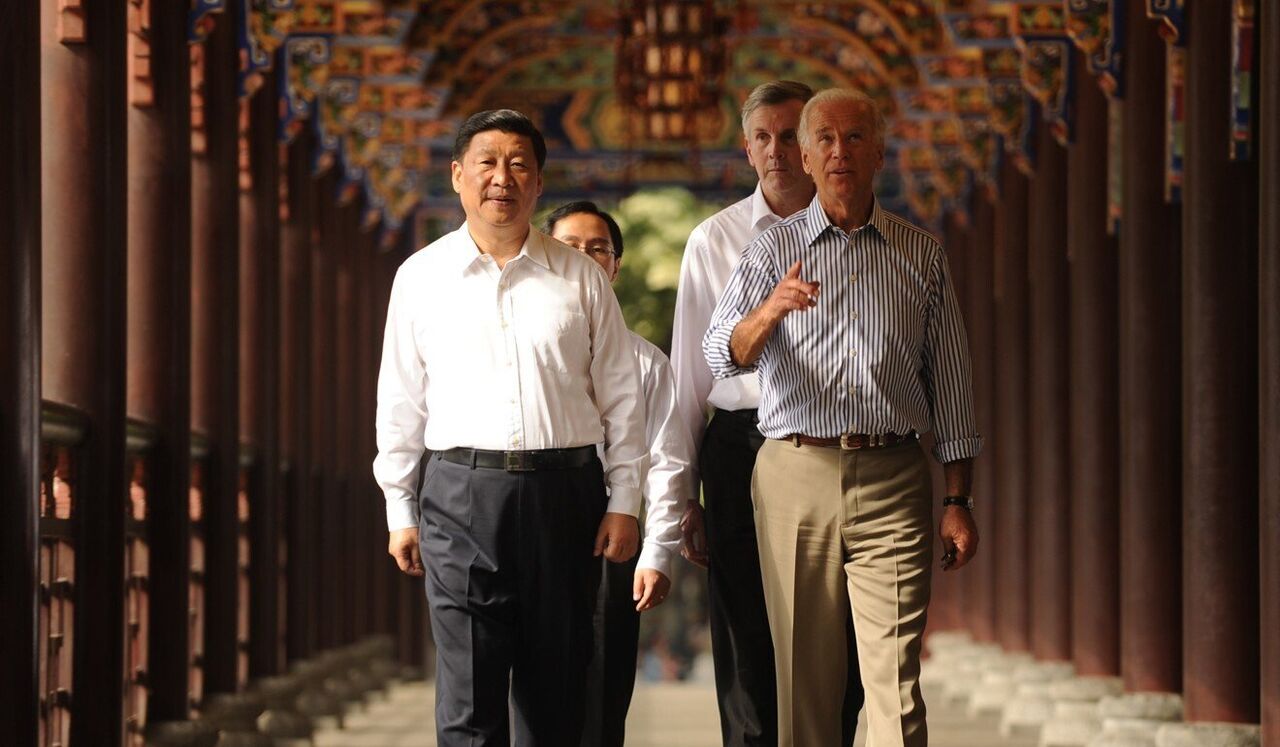 دیدار مجازی رهبران آمریکا و چین