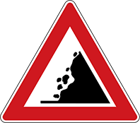 خطر ریزش کوه در جاده هراز و چالوس