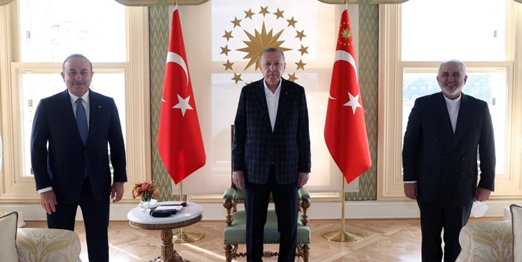 ظریف با اردوغان دیدار کرد