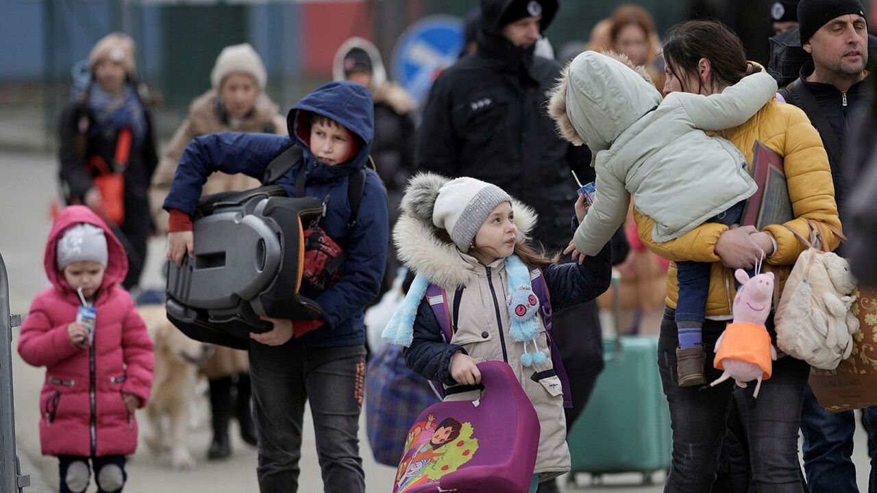 پناهجویان اوکراینی در مرز ۳ میلیون نفر