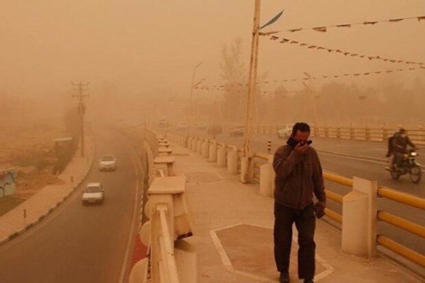 هوا در ۴ شهر خوزستان آلوده شد