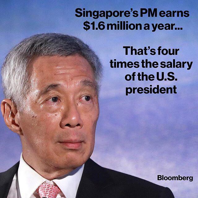 بالاترین دستمزد در جهان متعلق به چه کسی است؟/ حقوق 4برابری نخست‌وزیر سنگاپور نسبت به ترامپ