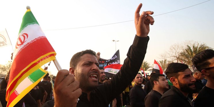 تظاهرات مردم بصره در حمایت از «الحشد الشعبی» و ایران