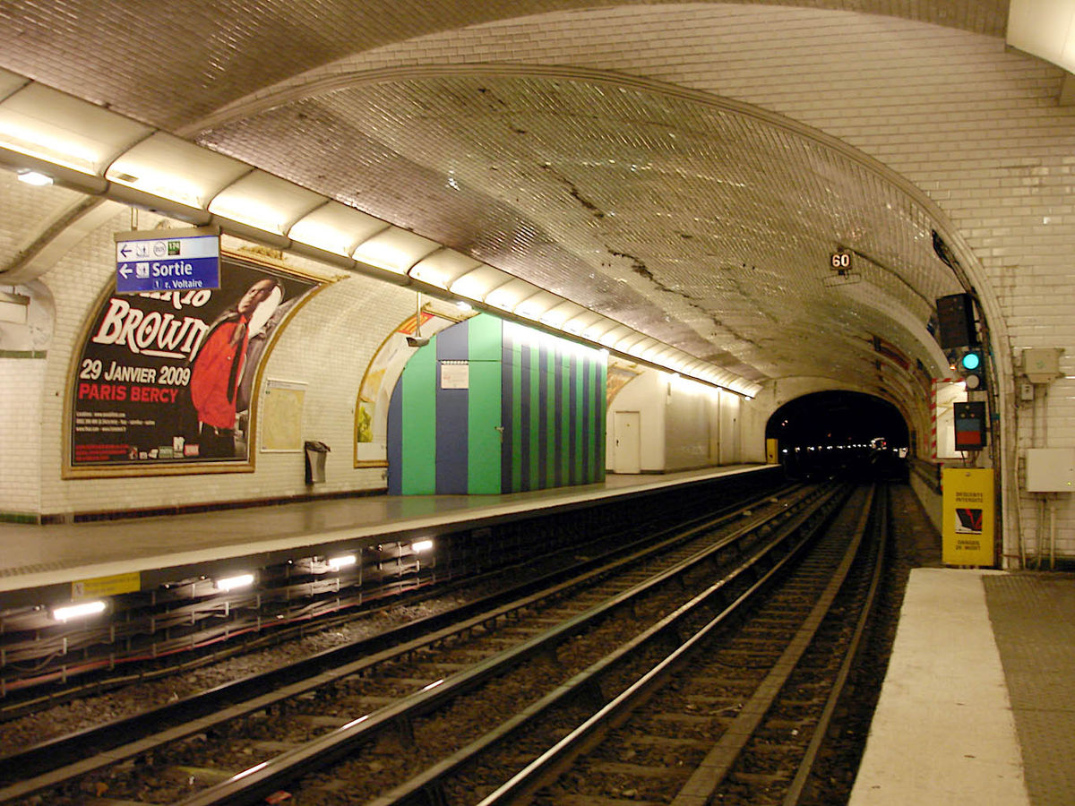 متروی پاریس غرق شد + فیلم