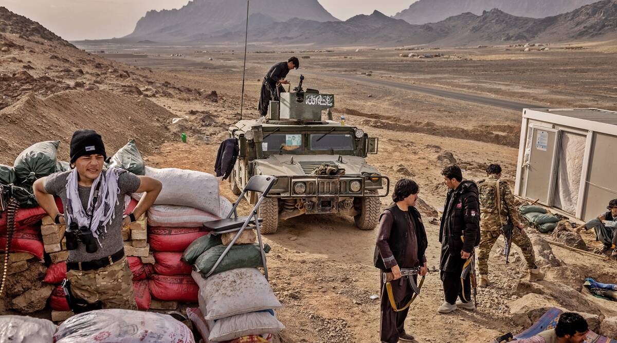 آمریکا مواضع طالبان را در افغانستان هدف قرار داد