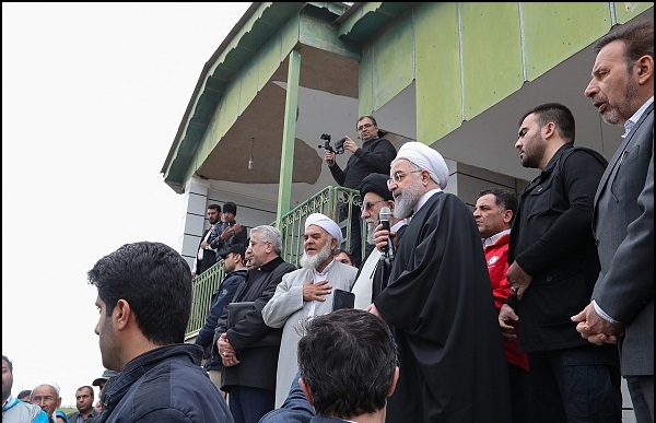 روحانی: دولت با تمام توان در کنار مردم است/ هیچ ساعتی برای ما ساعت راحتی نخواهد بود، مگر اینکه شما، رنج و غم‌تان برطرف شود